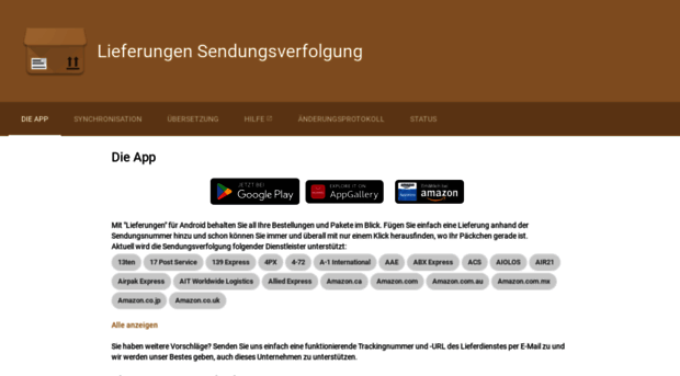 lieferungen.app
