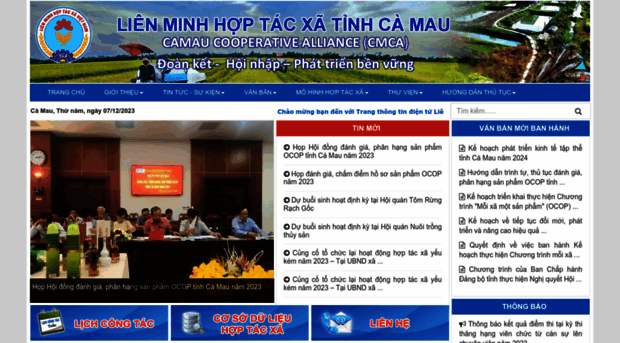 lienminhhtx.camau.gov.vn