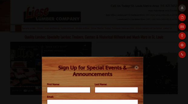 lieselumber.com
