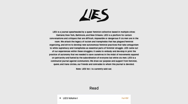 liesjournal.net