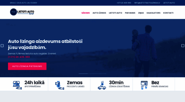 lietotiautolizinga.lv