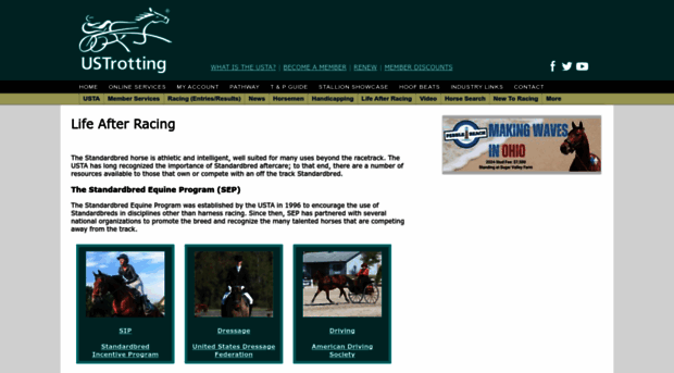 lifeafterracing.ustrotting.com