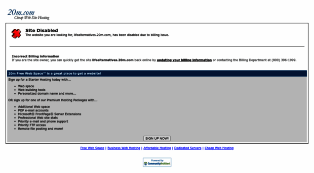 lifealternatives.20m.com