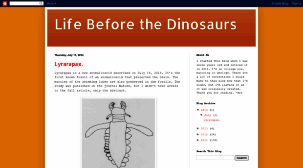 lifebeforethedinosaurs.com