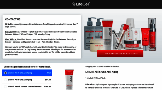 lifecell-contact.com