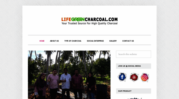 lifegreencharcoal.com