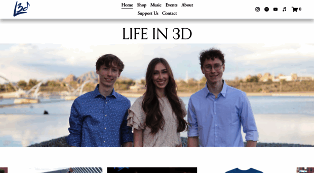 lifein3dmusic.com