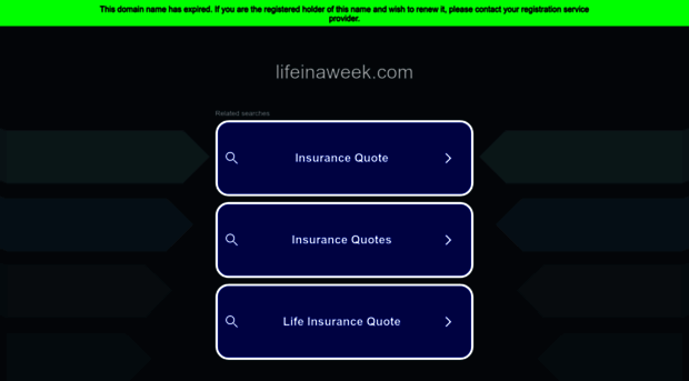 lifeinaweek.com