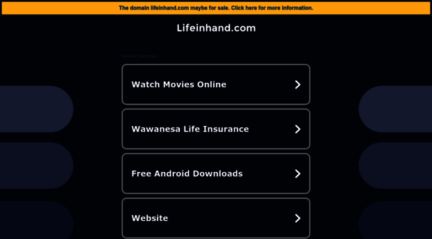 lifeinhand.com