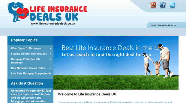 lifeinsurancedealsuk.co.uk
