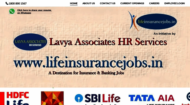 lifeinsurancejobs.in