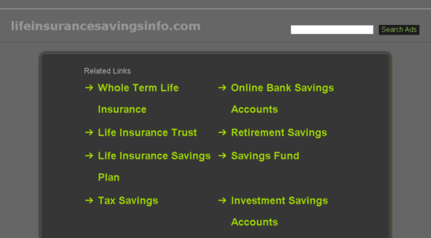 lifeinsurancesavingsinfo.com