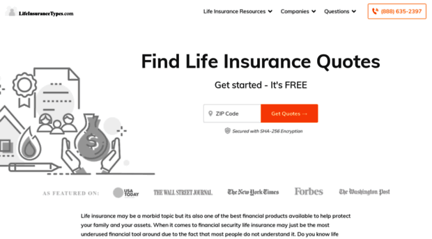 lifeinsurancetypes.com