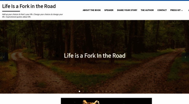 lifeisaforkintheroad.com