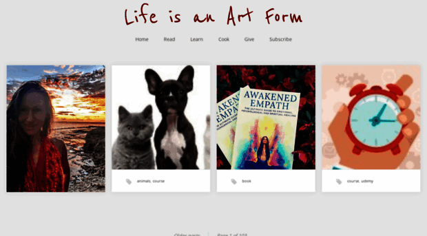 lifeisanartform.com