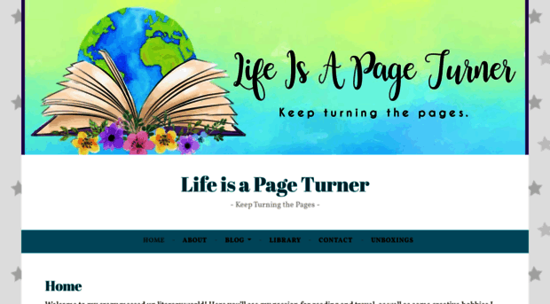 lifeisapageturner.com