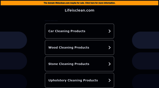 lifeisclean.com