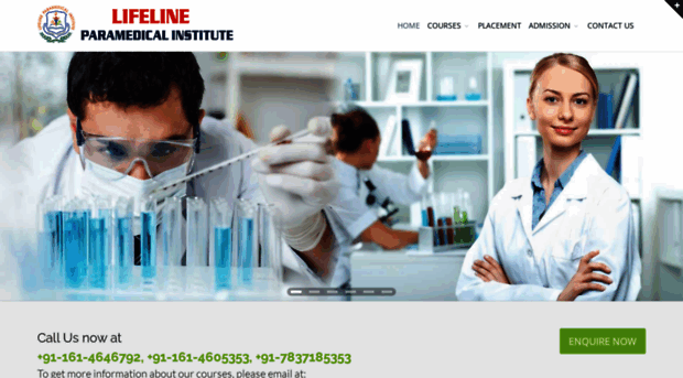 lifelineparamedicalinstitute.com