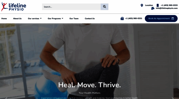lifelinephysio.com