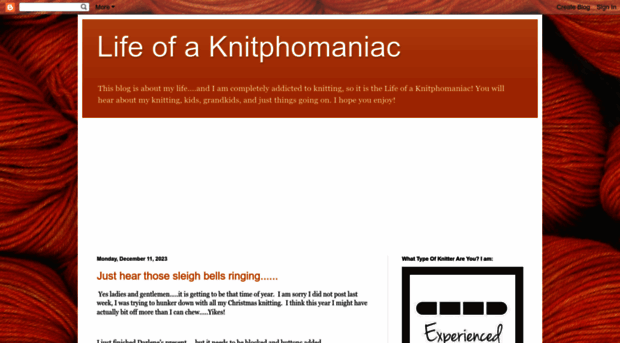 lifeofaknitphomaniac.com