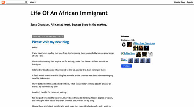 lifeofanafricanimmigrant.blogspot.no