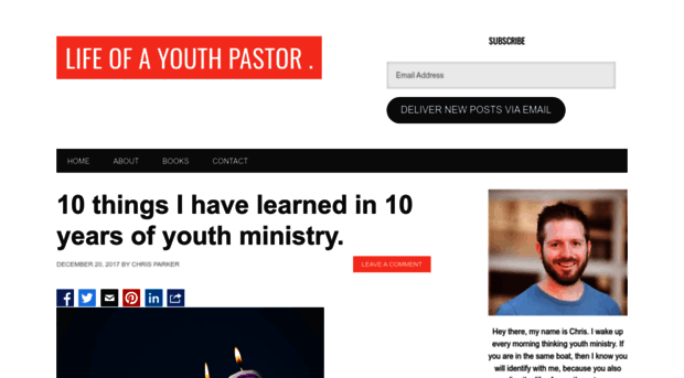 lifeofayouthpastor.com