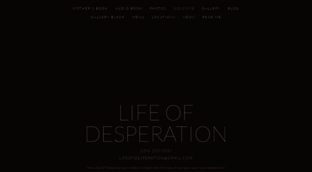 lifeofdesperation.com