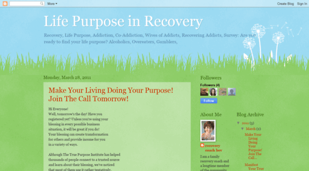 lifepurposeinrecovery.com