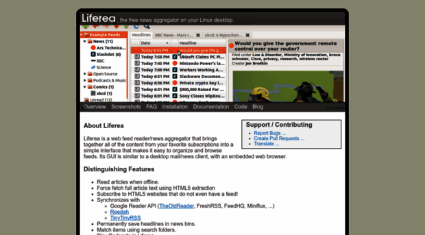 liferea.sourceforge.net