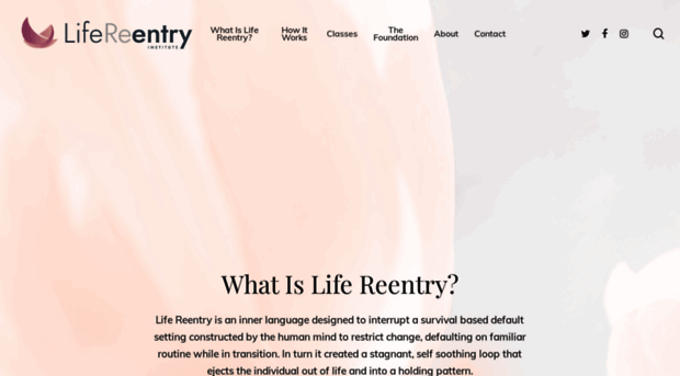 lifereentry.com