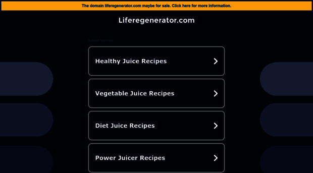 liferegenerator.com