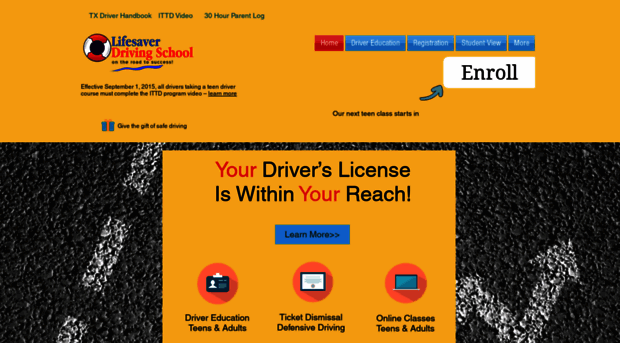 lifesaverdrivingschool.org