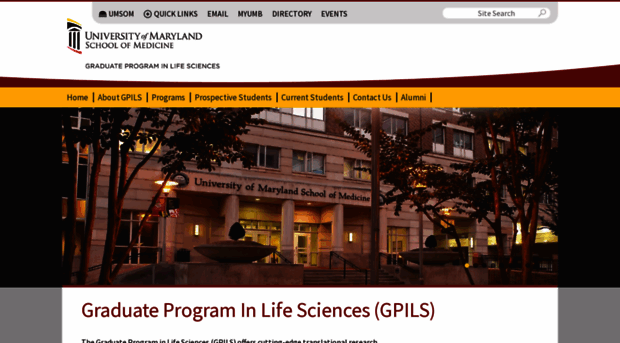 lifesciences.umaryland.edu