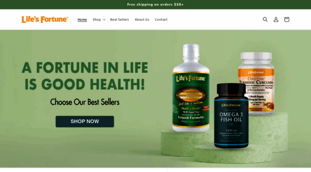 lifesfortunevitamins.com