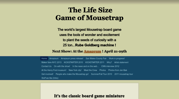 lifesizemousetrap.org