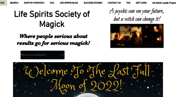 lifespiritssocietyofmagick.com