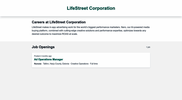 lifestreet-corporation.workable.com