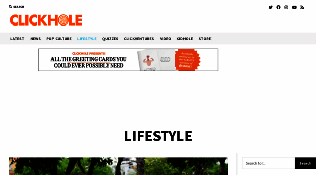 lifestyle.clickhole.com