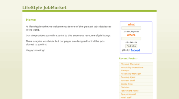 lifestylejobmarket.com