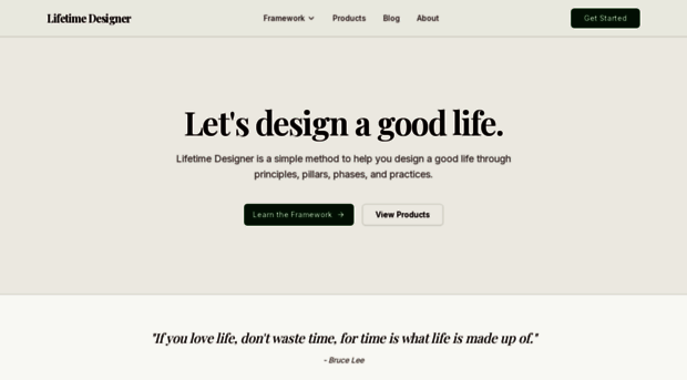 lifetimedesigner.com