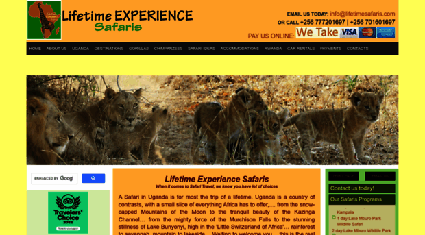 lifetimesafaris.com