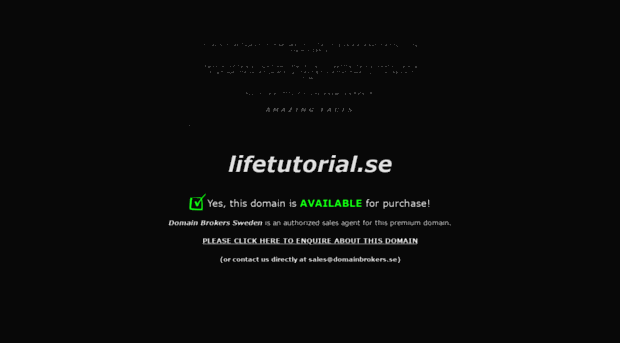 lifetutorial.se
