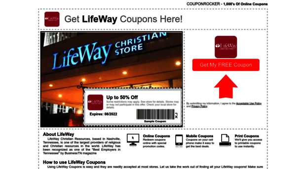 lifeway.couponrocker.com