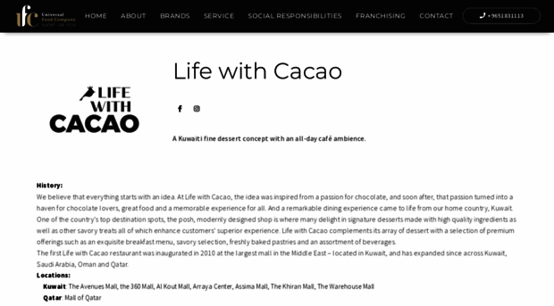 lifewithcacao.com