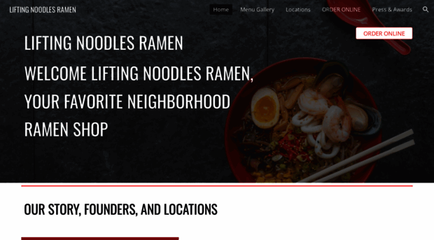 liftingnoodlesramen.com