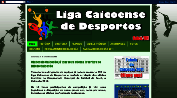 ligacaicoensededesportos.blogspot.com