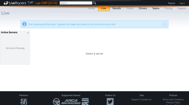 ligacbr.liveracers.com