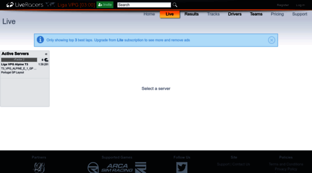 ligavpg.liveracers.com