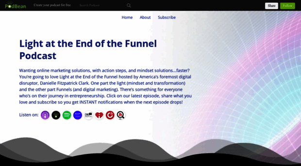 lightattheendofthefunnel.podbean.com