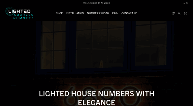 lightedaddressnumbers.com